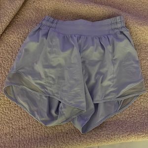 Lululemon, pastel blue hottie hots, size 4